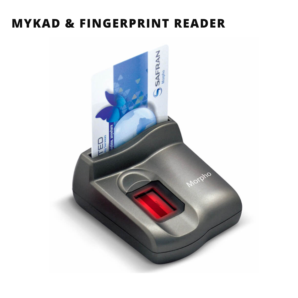 MyKad & Fingerprint Reader (MorphoSmart)