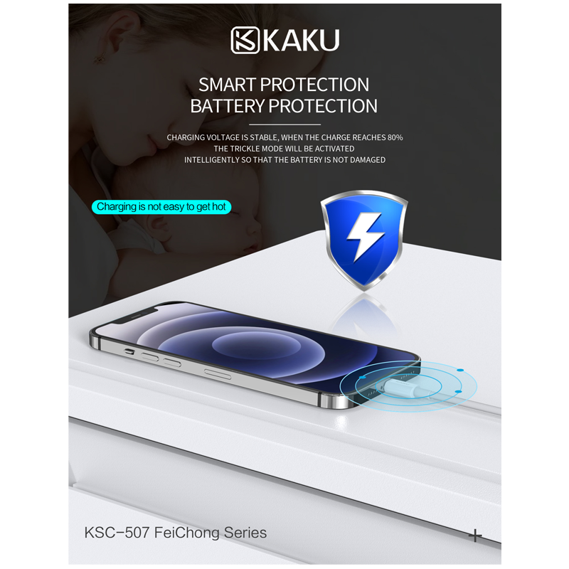 Kaku PD25W Apple iOS - Fast Charging Cable - Image 4