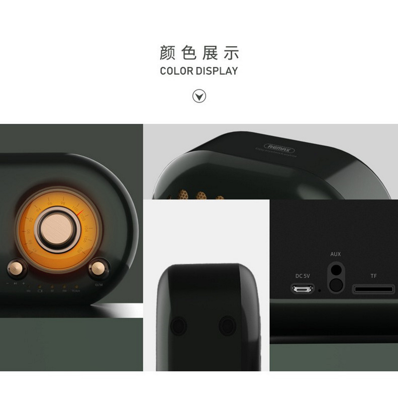 REMAX RB - M31 Wireless Retro Bluetooth Speaker - Image 5