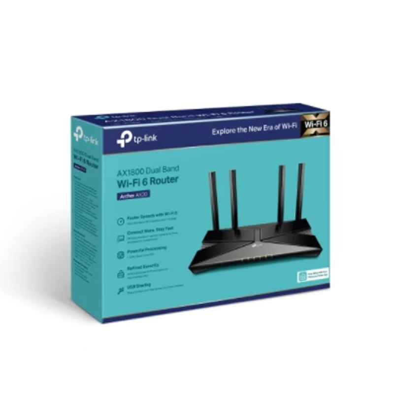 TP-Link WiFi 6 AX1800 Archer AX20 - Image 2